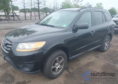 2011 Hyundai Santa Fe Gls from USA, damaged, VIN 5XYZGDAB6BG074451